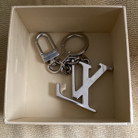 Authentic LV Initials Key Holder And Bag Charm - Picture 6 of 8